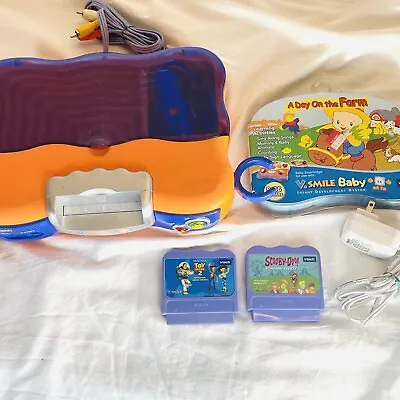 $29.87 • Buy VTech - Vsmile TV Learning System Console (Tested) With Power Supply And 3 Games