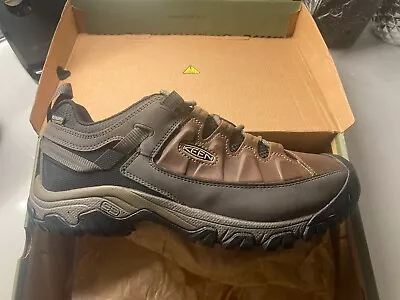 KEEN Targhee III Low Waterproof Hiking Shoes  Men - Bungee Cord/Black - 11W NIB • $33.82