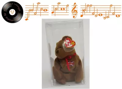 £49.99 • Buy Ty Beanie Babies Britannia 1997 Bear + Case