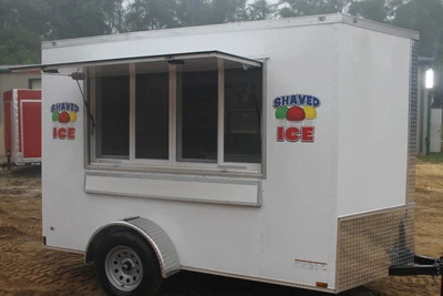 $21295 • Buy 2022 6 X 10 Shaved Ice / Snow Cone Concession Trailer - Equipped  