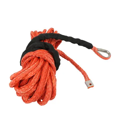 12000LBS Synthetic Winch Rope Line Recovery Cable 5/16 X50' For ATV SUV W/Sheath • $32.79