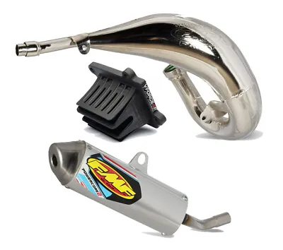 $575.04 • Buy FMF Fatty Pipe & Powercore 2 Silencer & VForce Reed For 2005-2021 Yamaha YZ125