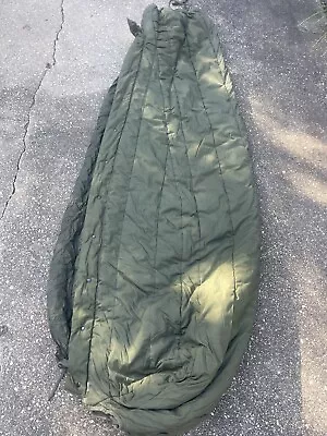 U.s Army Military Intermediate Cold Weather Sleeping Bag Insulation W/ Hood • $74.99