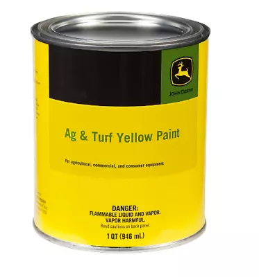 1 Quart- John Deere Ag & Turf Yellow Paint #TY25645 • $23.50