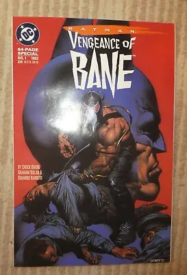 Dc Comics Vengeance Of Bane Breaking Batman 1 9.0 VFN+ 1st Print 1992 • £119.99