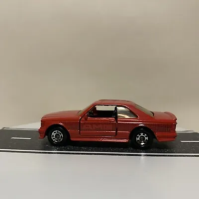 1984 Matchbox Mercedes 500 SEC AMG Red W/Opening Doors & Dot Wheels - NRMT VTG • $19.95