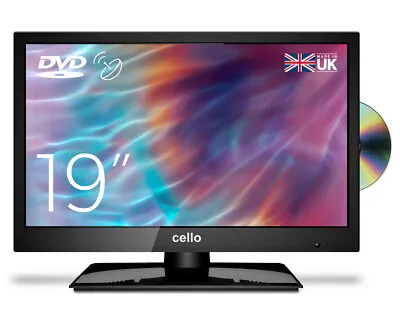 Cello 19  Inch Led Tv Dvd Comb Freeview Hd Hdmi Usb Brand New Fast Delivery • £149.99