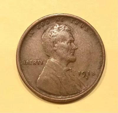 1918-S Lincoln Cent VF • $3.95