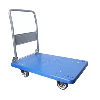 660 Lbs Capacity Heavy Duty Hand Truck Upgraded Foldable Swivel Push Cart • $74.19