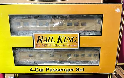 RAIL KING MTH Union Pacific 60’ Streamlined Passenger 4-Car Set 30-6701 • $140