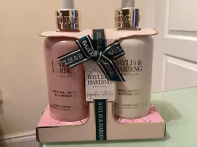 £12 • Buy Baylis & Harding Jojoba, Vanilla And Almond Oil Hand Wash And Lotion Set - Vegan