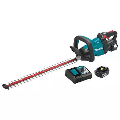 Makita XHU07T 18 Volt 24 Inch 5.0Ah LXT Lithium-Ion Brushless Hedge Trimmer Kit • $455.05