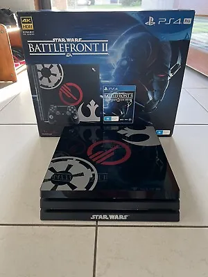 $599 • Buy PS4 Pro Star Wars Battlefront 2 II Limited Edition 1TB Console Sony Playstation
