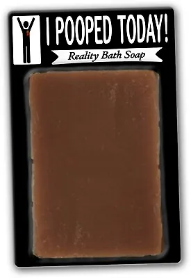 I Pooped Today Bath Soap Funny Chocolate Gag Gift Stocking Gift For Men Joke • $8.99