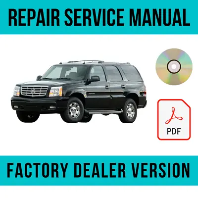 Cadillac Escalade 2000-2006 Shop Repair Manual • $13.49