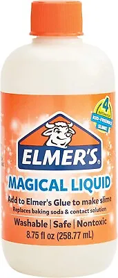 $15.55 • Buy Elmer's Glue Slime Magical Liquid Slime Activator Solution To Make Slime, 259 Ml