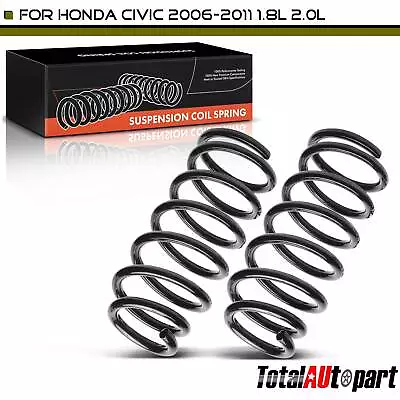 2Pcs Coil Spring For Honda Civic 2006-2011 L4 1.8L 2.0L Rear Left & Right Side • $48.59