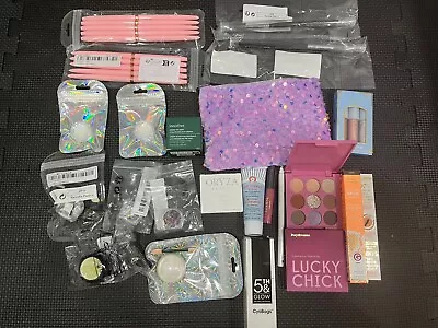 Lot Assorted Makeup Products And Accesories. All New • $14.99