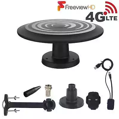 £23.99 • Buy 4G Motorhome Caravan Boat Digital OMNI 360 Freeview HD TV Outdoor Indoor Aerial