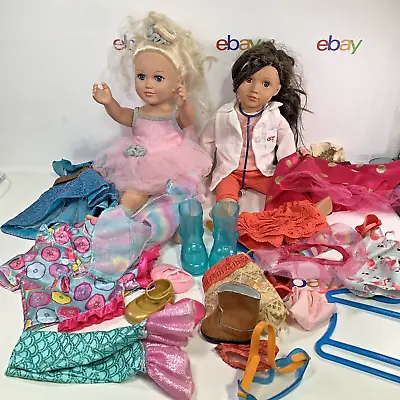18  Our Generation Nicola Doctor Doll & My Life Ballerina Doll Plus Accessories • $44.79