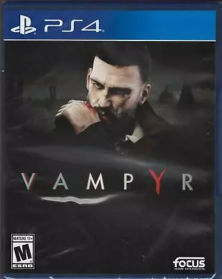 Vampyr PS4 (Brand New Factory Sealed US Version) PlayStation 4PlayStation 4 • $33.96