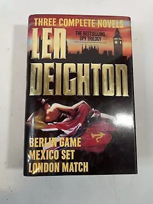 Game Set Match Trilogy By Len Deighton First Edition Hardcover 3 Books In 1 • $12.79