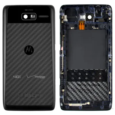 NEW Motorola OEM Back Cover Housing Door NFC For DROID RAZR M XT907 XT905 BLACK • $17.99