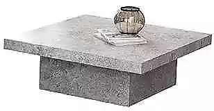  Coffee Table - Granite Design Table For Living Room Carmelo Concrete Cool Grey • $208.79