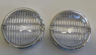 2 Fits 1977 - 1986 Jeep CJ5 7 Front Turn Signal Lenses Clear Parking Lamp Lens • $19.97