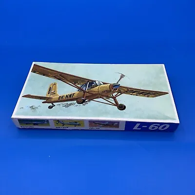 Vintage FLUGZEUG MODELLBAUKASTEN L-60 Model Kit 1:100 Rare German Complete • $20