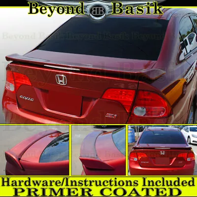 2006 2007-2009 2010 2011 Honda Civic Si 4Dr Factory Style Trunk Spoiler PRIMER • $87.99