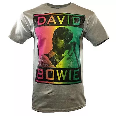 DAVID BOWIE Mens S M L XL Tee T Shirt Rock Tour Guitar Vintage White Black NEW • $17.99