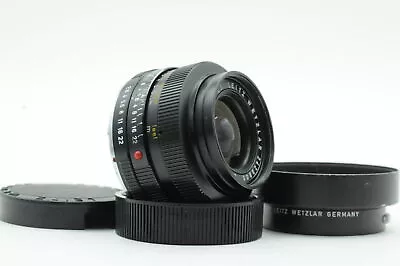 Leica 35mm F2.8 Elmarit-R 2-Cam Black Lens (v.I  Series VI) #909 • $452.55