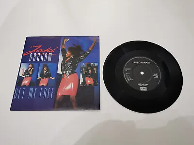 Jaki Graham Set Me Free 7  Vinyl Record Very Good Condition • £3.49