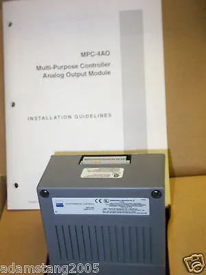 New Robert Shaw Siebe Enviromental Controls Mpc-4ao Analog Output Module Card  • $370