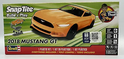 2018 Mustang GT Snap Tite 1 Plastic Kit Revell Open Build Play (Brand New) • $23.95