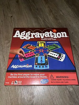 New Sealed Aggravation The Classic Marble Race Game Ages 6 & Up Family Fun • $22.95