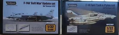 Wolfpack 1/32 F-14A Tomcat Update Sets For Tamiya Kit.  Pre-owned. • $67.99