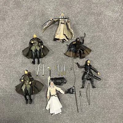 NLP MARVEL 2002 Lord Of The Rings Figure Bundle Inc Weapons • £17.99