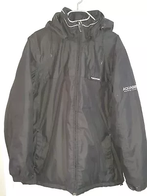 Craghoppers Ladies Size 18 Black Aquadry Waterproof Jacket Coat Detachable Hood • £24.99