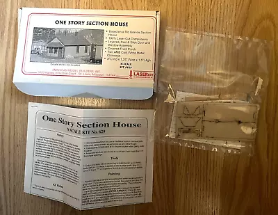 American Model Builders Laser Kit #629 (n Scale) One Story Section House • $20