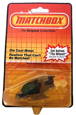 Matchbox Superfast MB46 Mission Chopper Vintage 1980s Diecast Model • $9.99