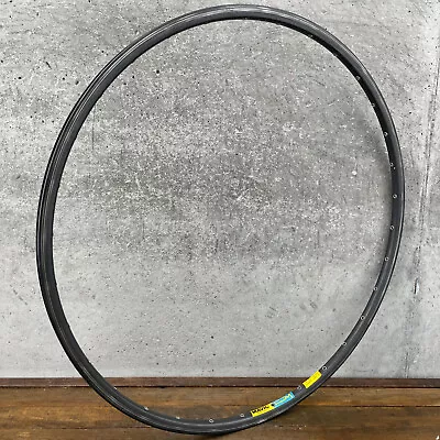 Mavic Open 4 Cd 700c Rim 32 Hole Black Grey Road Hoop 32h Vintage 1980s Clincher • $49.99