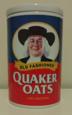 Old Fashioned Quaker Oats 1997 120th Anniversary Limited Edition Cookie Jar • $24.94