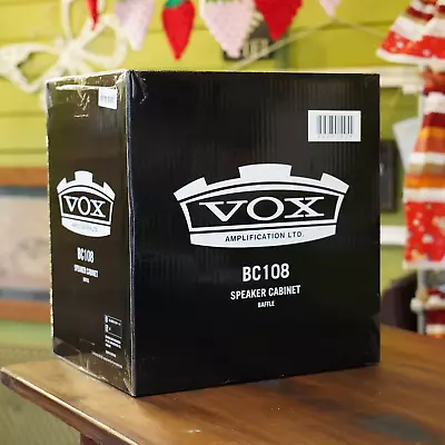 VOX BC108 Speaker Cabinet Compact Lightweight Speaker Cable Included • $153.99