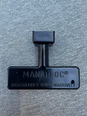 Viega Manabloc Key - Black (For Older Models) 1/4” & 5/16” Diamond Pin • $25