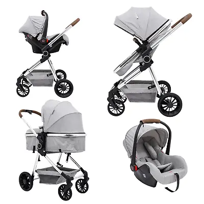 £219.99 • Buy For Your Little One LITE 3 In 1 Travel System - Argenti Grey