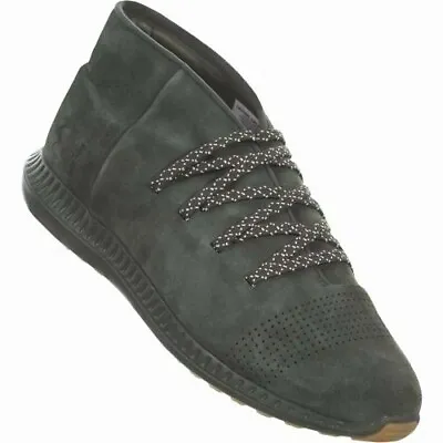 Under Armour Men's Veloce Mid Suede Chukka Sneaker Shoes 1296614 Green Olive 10 • $85