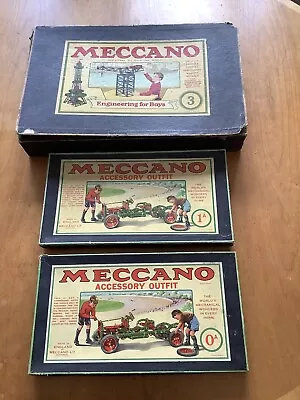 Vintage Meccano Prewar Sets • £25