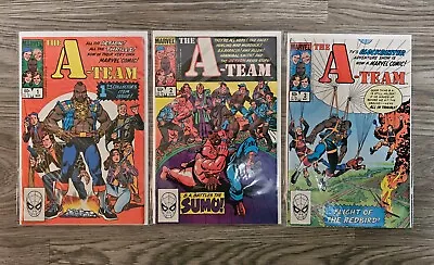 A-TEAM #1 2 & 3 (1984) Complete Set Lot Of 3 Copper Age Marvel Comics VF • $16